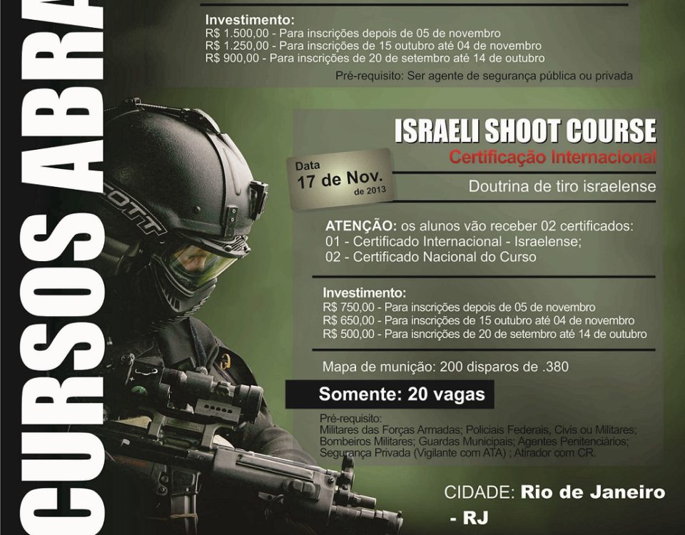 Cartaz Cursos Abrapam Antiterror 2